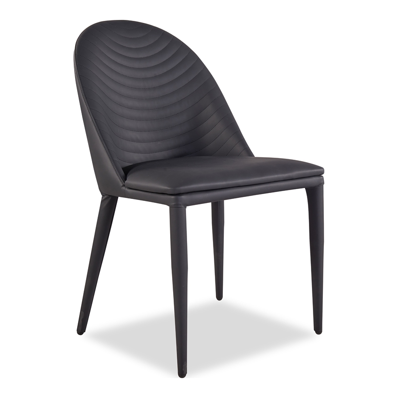 Furniture of America Escando Metal 7-Piece Dining Set in Black
