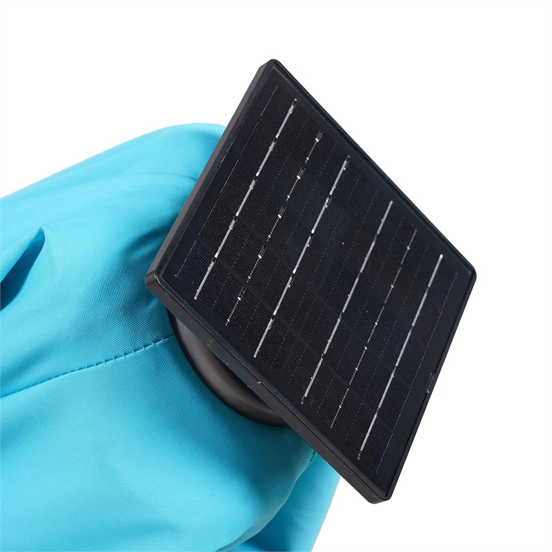 Furniture of America Monich Aluminum LED 10' Double Top Square Umbrella in Gray