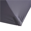 Furniture of America Ballenda Aluminum LED 8' Gray Double Top Square Umbrella