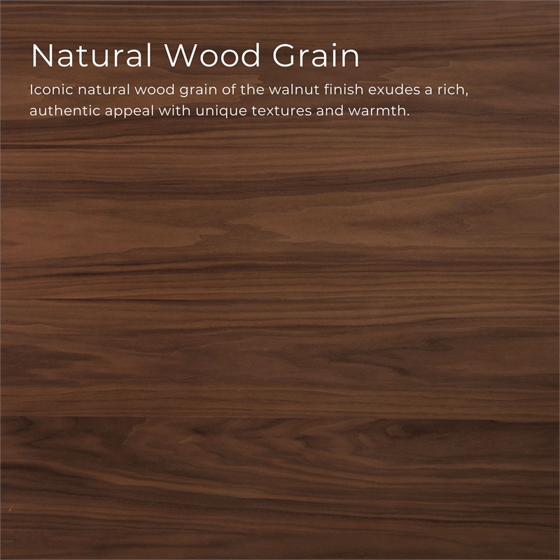 Furniture of America Relina Wood Oval Dining Table in Walnut