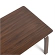 Furniture of America Senoil Wood Rectangular Dining Table in Walnut