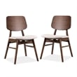 Furniture of America Relina Wood 7-Piece Dining Set in Walnut
