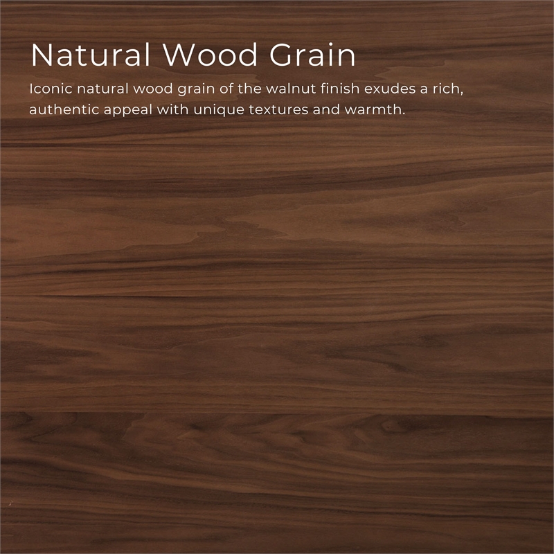 Furniture of America Senoil Wood 7-Piece Dining Set in Walnut