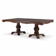 Furniture of America Albernit Solid Wood 9-Piece Expandable Dining Set in Cherry