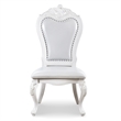 Furniture of America Albernit Solid Wood 9-Piece Expandable Dining Set in White