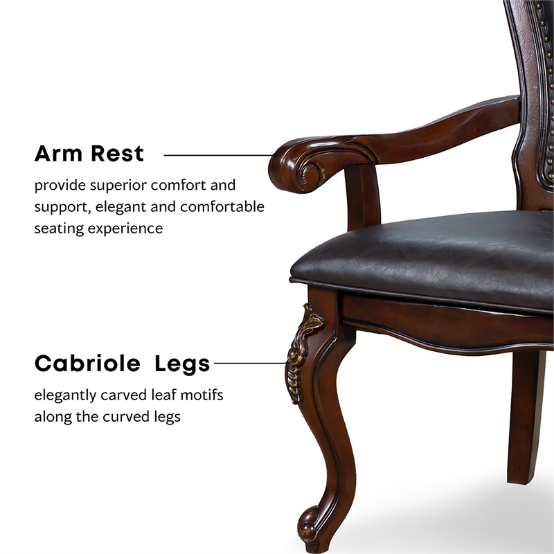 Furniture of America Albernit Solid Wood 9-Piece Expandable Dining Set in White