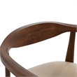 Furniture of America Ralmon 7-Piece Solid Wood Dining Table Set in Rich Walnut