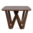 Furniture of America Ralmon 7-Piece Solid Wood Dining Table Set in Rich Walnut