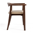 Furniture of America Ralmon 7-Piece Solid Wood Dining Table Set in Rich Walnut