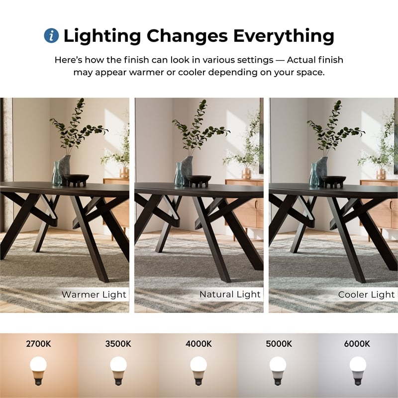 Furniture of America Pradan 7-Piece Solid Wood Dining Table Set in Black Wenge