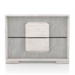 Furniture of America Sable Two Tone 2-Drawer Wood Nightstand in Washed White