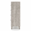 Furniture of America Junile 4-Drawer Wood Chest in Washed White