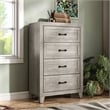 Furniture of America Junile 4-Drawer Wood Chest in Washed White