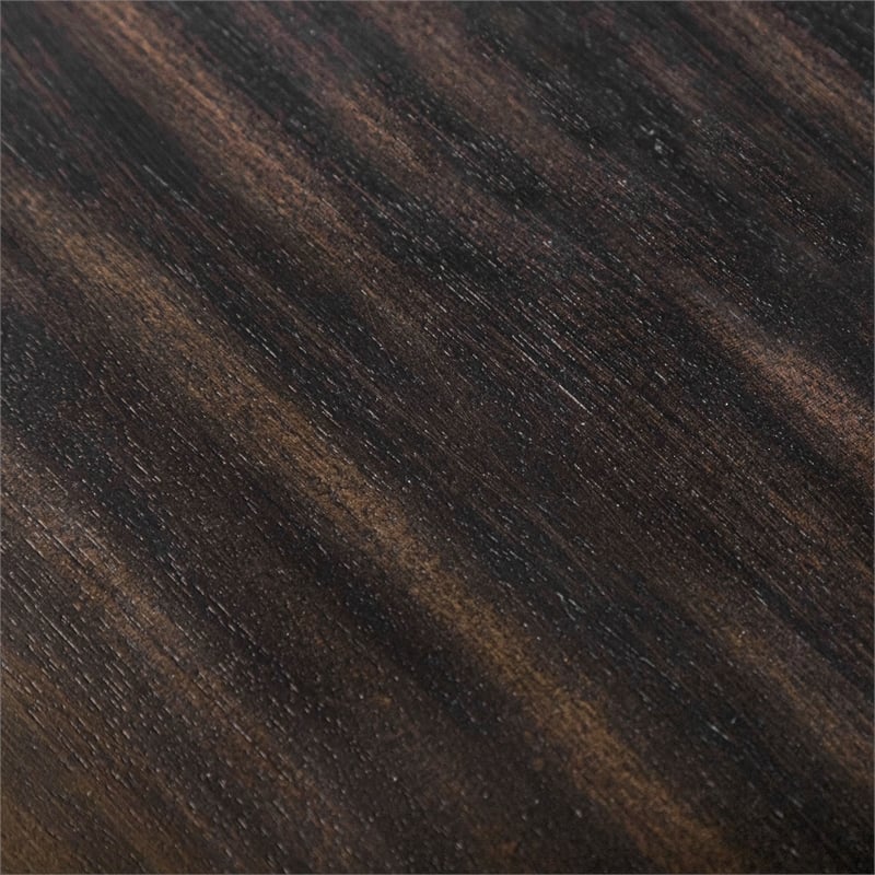 Furniture of America Wenton 5-Drawer Solid Wood Chest in Espresso