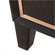 Furniture of America Wenton 5-Drawer Solid Wood Chest in Espresso