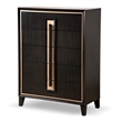 FOA Wenton 6pc Espresso Wood Bed Set - King+2 Nightstands+Chest+Dresser+Mirror