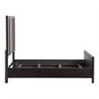 Furniture of America Wenton Panel Solid Wood Queen Bed in Espresso