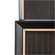 Furniture of America Wenton Panel Solid Wood Queen Bed in Espresso
