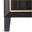 Furniture of America Wenton Panel Solid Wood Queen Bed in Espresso