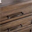 Furniture of America Saides 8-Drawer Solid Wood Dresser in Brown