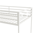 Furniture of America Saintel Iron Twin over Twin Bunk Bed in White
