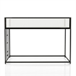Furniture of America Druman Iron Twin over Twin Bunk Bed in Black