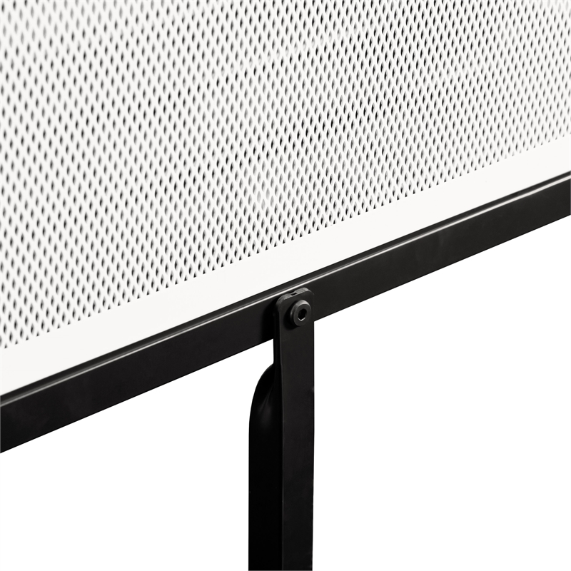 Furniture of America Druman Iron Twin over Twin Bunk Bed in Black