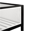 Furniture of America Druman Iron Twin over Twin Bunk Bed in Black