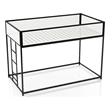 Furniture of America Druman Iron Twin over Twin Bunk Bed in Black