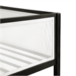 Furniture of America Eugen Iron Twin over Full Bunk Bed in Black