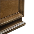Furniture of America Nellam English Dovetail Drawers Wood Chest in Walnut