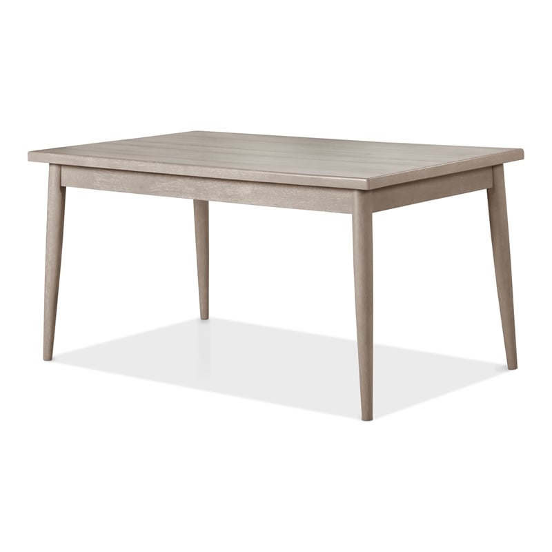 Furniture of America Vann 5-Piece Wood Dining Table Set in Gray