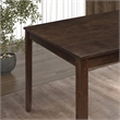 Furniture of America Ashen 5-Piece Wood Dining Table Set in Dark Cherry