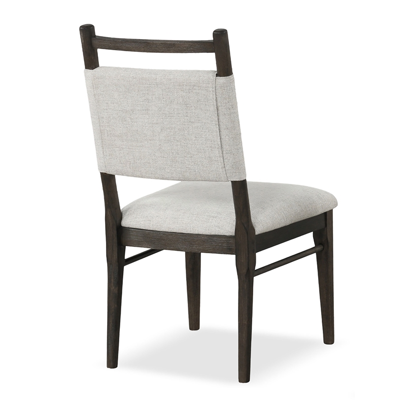 Furniture of America Brands Wood Padded Side Chairs in Dark Walnut (Set of 2)