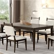 Furniture of America Brands Wood Rectangular Dining Table in Dark Walnut