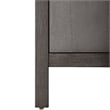 Furniture of America Telli Wood Two-Tone Server with Drawers and Shelves in Gray