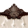 Furniture of America Watley Fabric Tufted and Nailhead Sofa in Beige