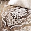 Furniture of America Watley Fabric Tufted and Nailhead Sofa in Beige