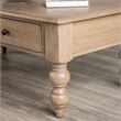 Furniture of America Lesla 3-Piece Wood Cocktail Table Set in Light Washed White