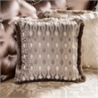 Furniture of America Haggen Velvet Tufted and Nailhead Sofa in Brown
