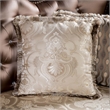 Furniture of America Haggen Velvet Tufted and Nailhead Sofa in Brown