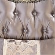 Furniture of America Haggen Velvet Tufted and Nailhead Loveseat in Purple