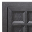 Furniture of America Ulan Wood 2-Drawer TV Stand with Shelves in Weathered Black