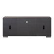 Furniture of America Ulan Wood 2-Drawer TV Stand with Shelves in Weathered Black