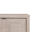 Furniture of America Ulan Wood Coffee Table with Casters in Tawny Brown