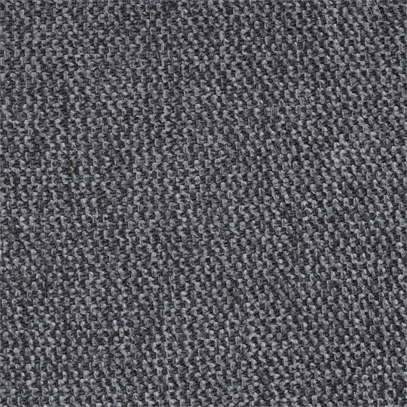 Furniture of America Plemith Fabric Storage Sectional with USBs in Dark Gray