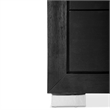 Furniture of America Loomier 6-Drawer Solid Wood Dresser in Black