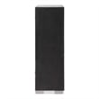 Furniture of America Loomier 5-Drawer Solid Wood Chest in Black