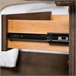 Furniture of America Saides 3-Drawer Solid Wood Nightstand in Brown