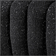 Furniture of America Totulem Boucle Fabric Channel Tufted Loveseat in Black